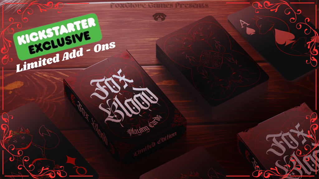 FoxBlood Playing Cards