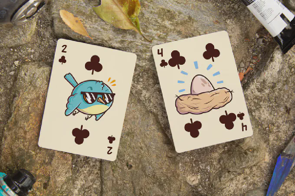 Octofly Rise and Shine Two and Four of Clubs.png